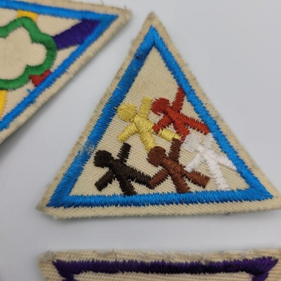 Girl Scout Badge Vintage Patch Brownie 90s Retro Troop‎ Retired Activity Try It - Picture 6 of 9